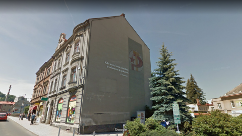 Rekonstrukce fasády domu čp. 457 v Tyršově ulici