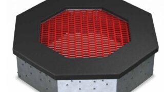 Instalace dvou zemních trampolín na Ostrově